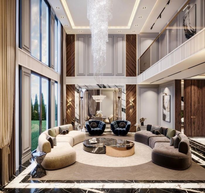 Salon — Bahçe Cephesi